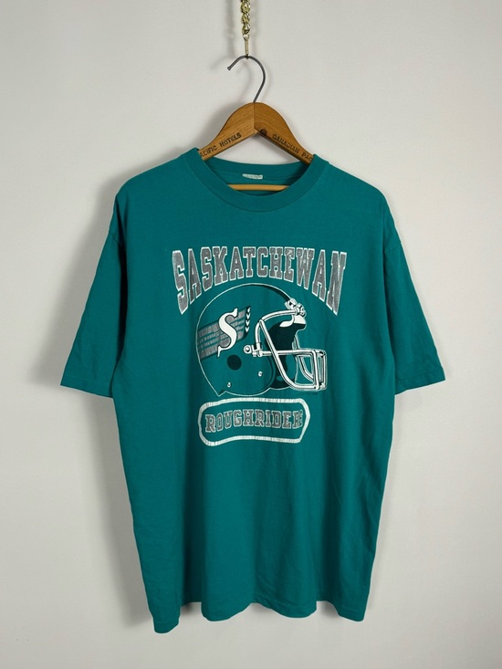 Vintage Other - Vintage 80s Saskatchewan Roughriders Shirt